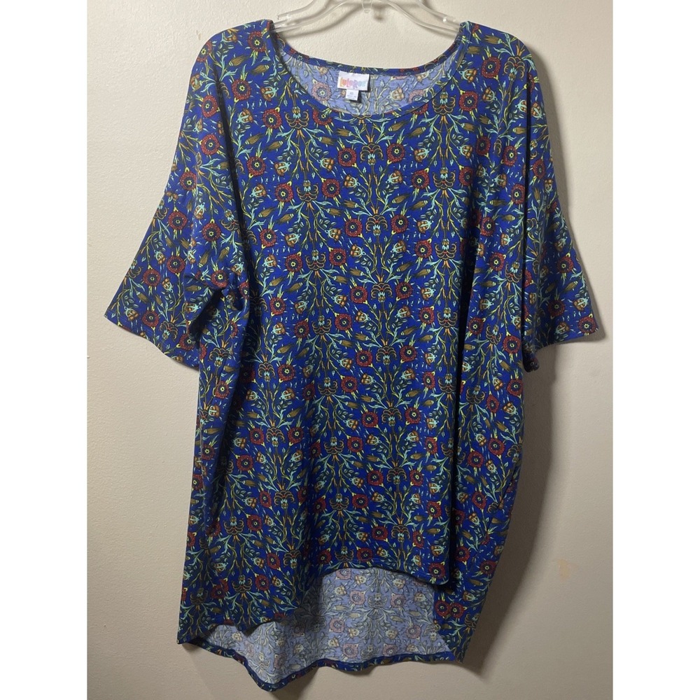 Lularoe Bundle of Three Irma Tunic Printed T Shirt Tops Pullover Women's Size XL - Picture 2 of 6